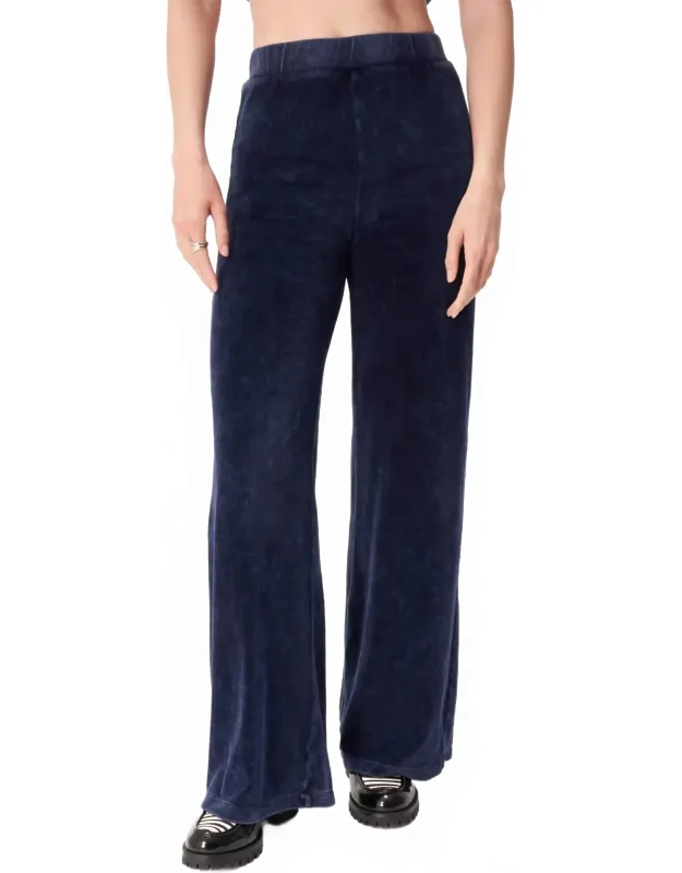 Find Me Here Washed Velour Pants