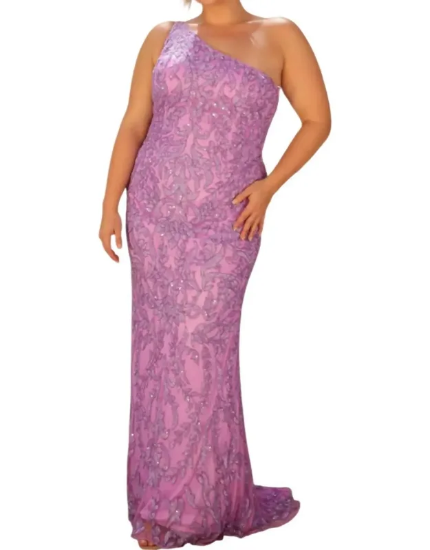Stunning One-shoulder Prom Dress