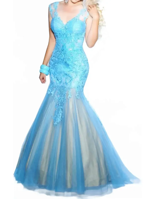 Sleeveless Prom Dress