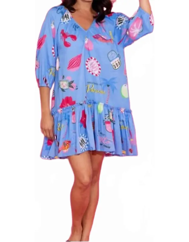 Lydia Dress With Favorite Sandals