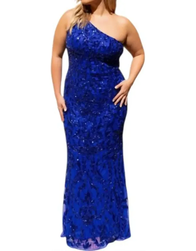 Stunning One-shoulder Prom Dress