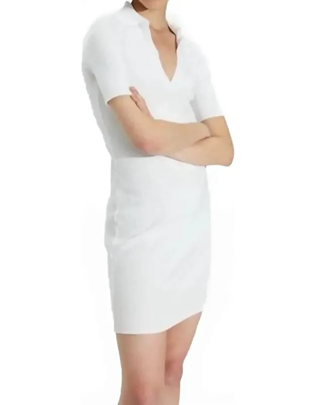 Ibiza Short Sleeve Polo Dress