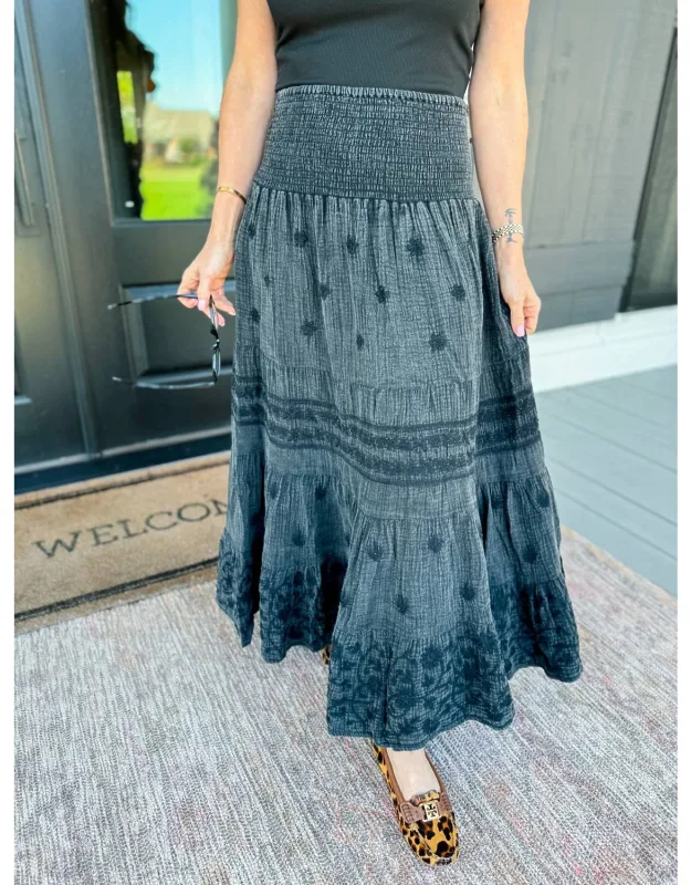 Embroidered Skirt