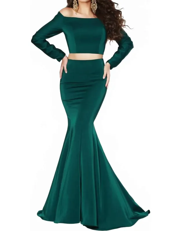 Off The Shoulder Prom Dress