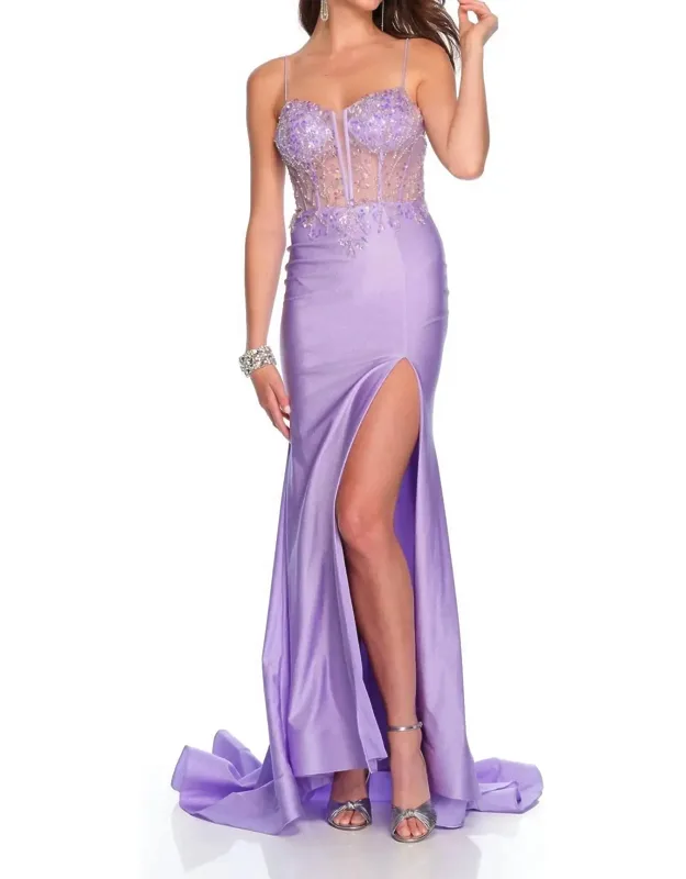 Corset Top Prom Dress