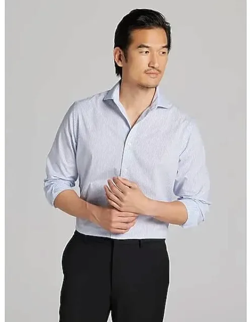 Slim Fit Check Dress Shirt