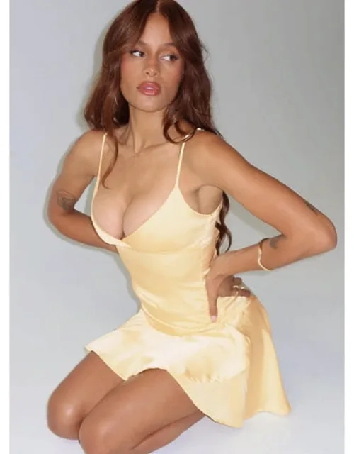 Asymmetrical Mini Dress