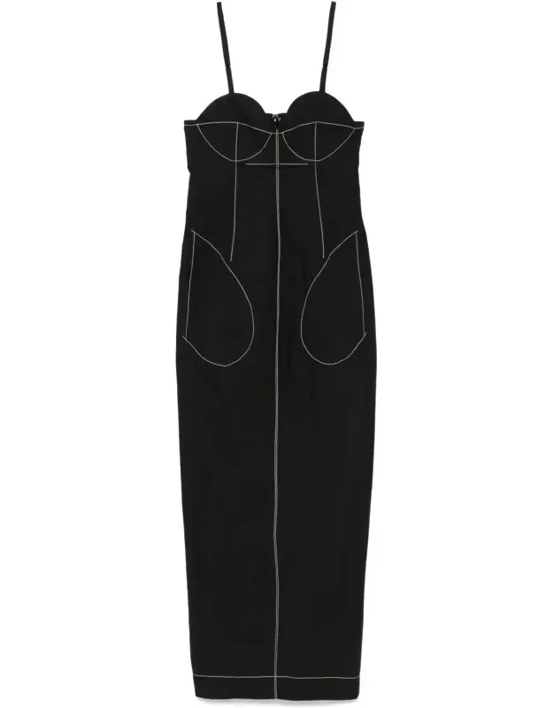 Long Pinces Dress Clothing