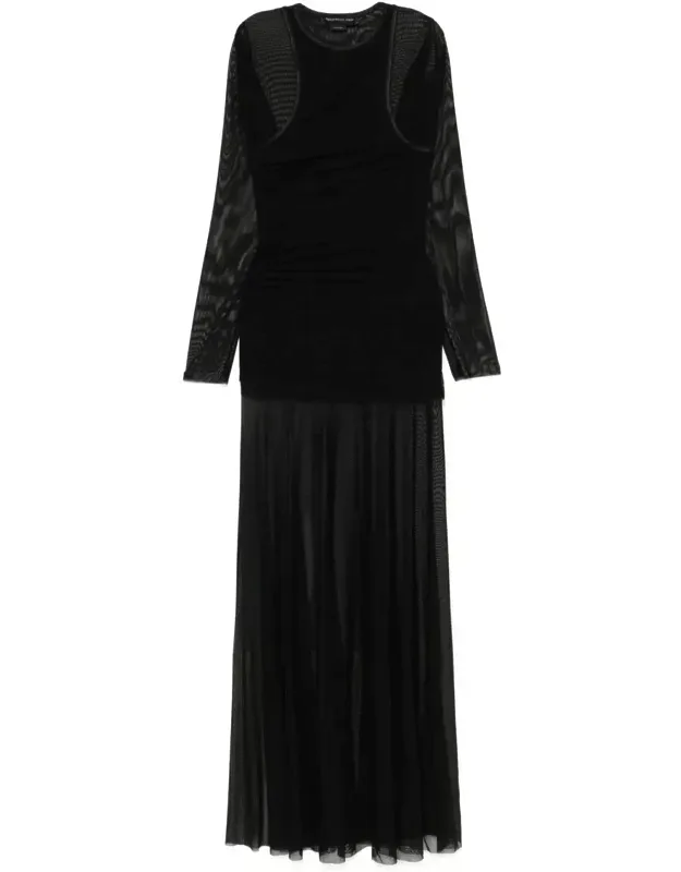 Sheer Layered Dress