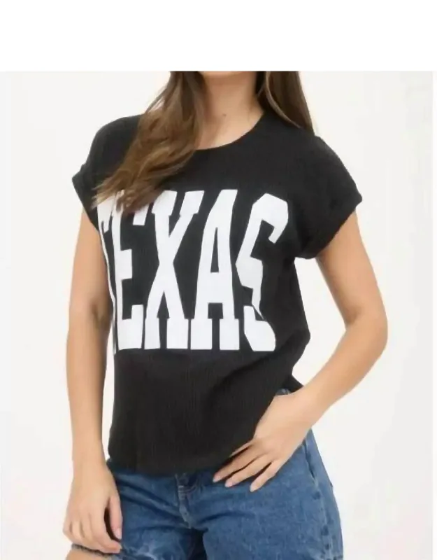Ribbed Graphic Tee