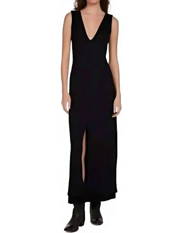 Double V Tank Dress