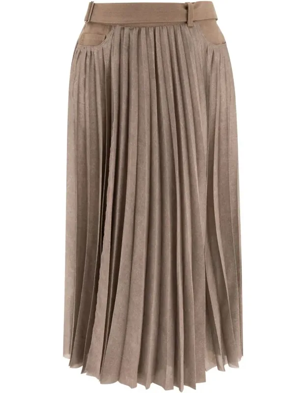Pleated Skirt