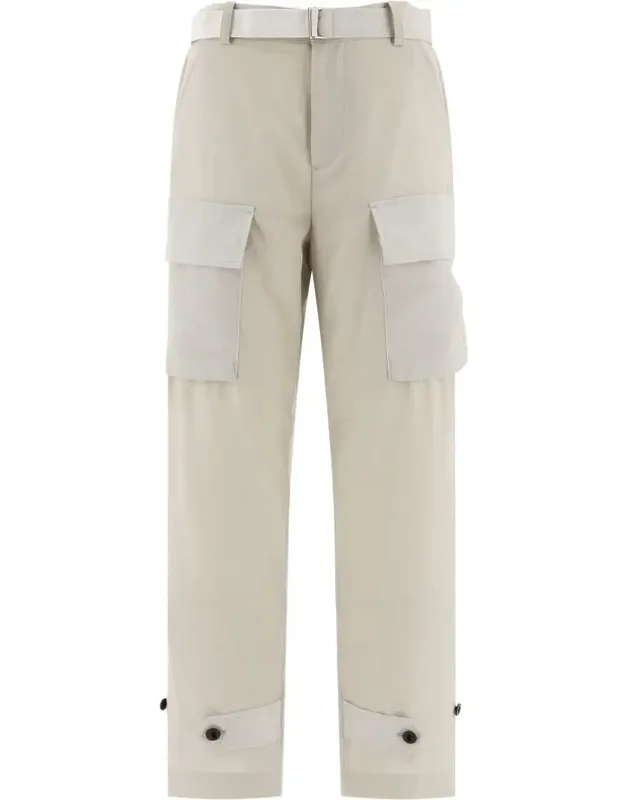 Belted Cargo Trousers