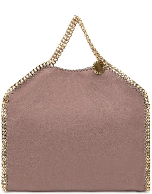 Falabella Tote Bag With Chain Handles And Zipper Pocket