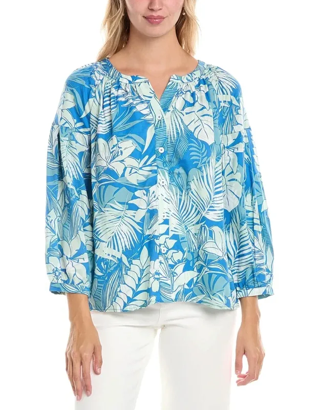 Rhapsody In Blue Selah Blouse