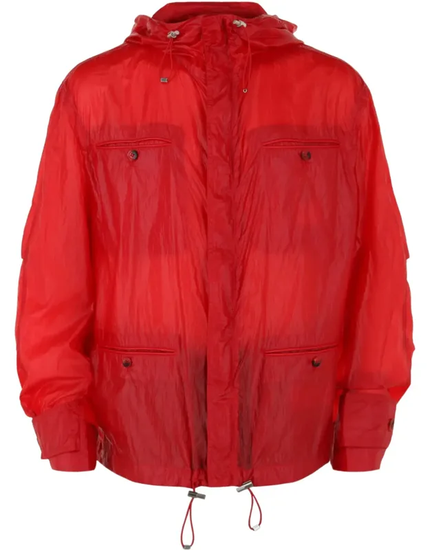 Hooded Windbreaker Jacket