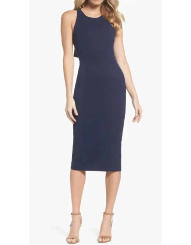 Open Back Sheath Dress