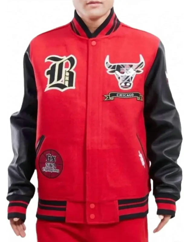 Nba Chicago Bulls Varsity Jacket