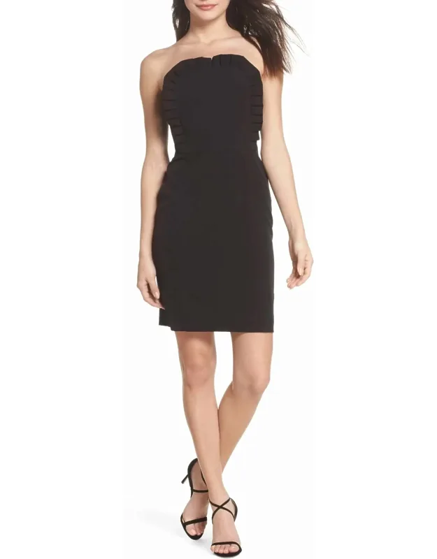 Ruffle Apron Cocktail Dress