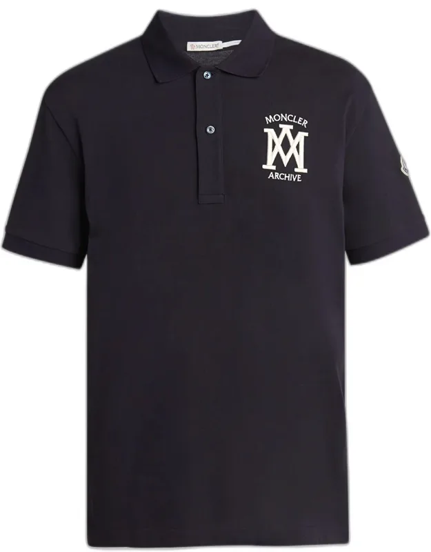Cotton Archive Logo Polo Shirt