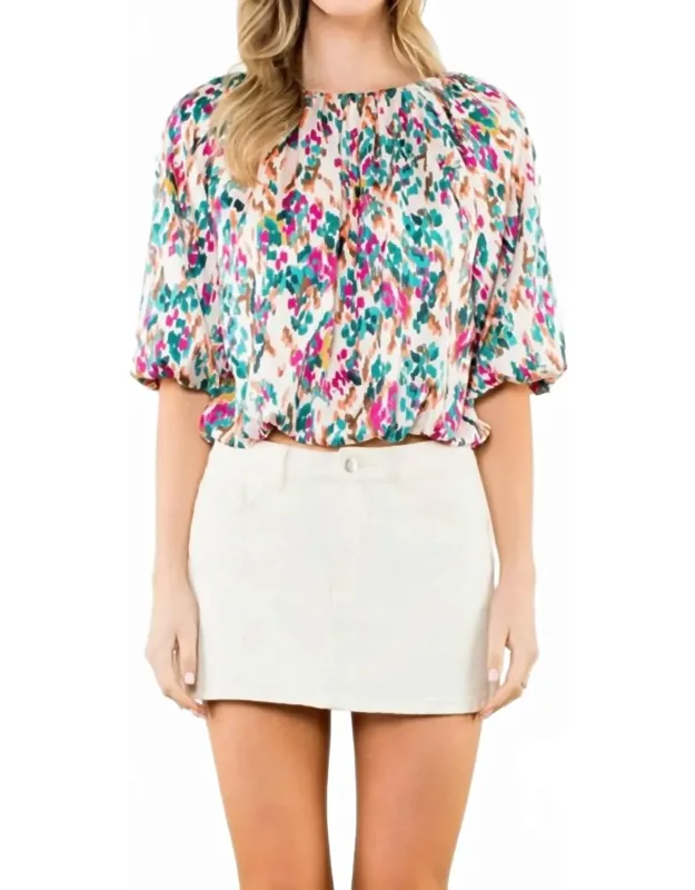 Floral Inspired Top