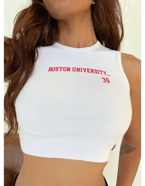 Boston University Cutoff Tank Top
