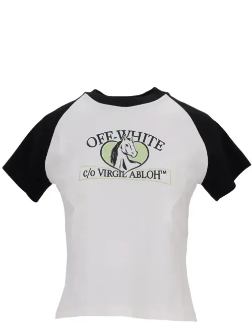 Horse Billboard Ragl Fit Tee