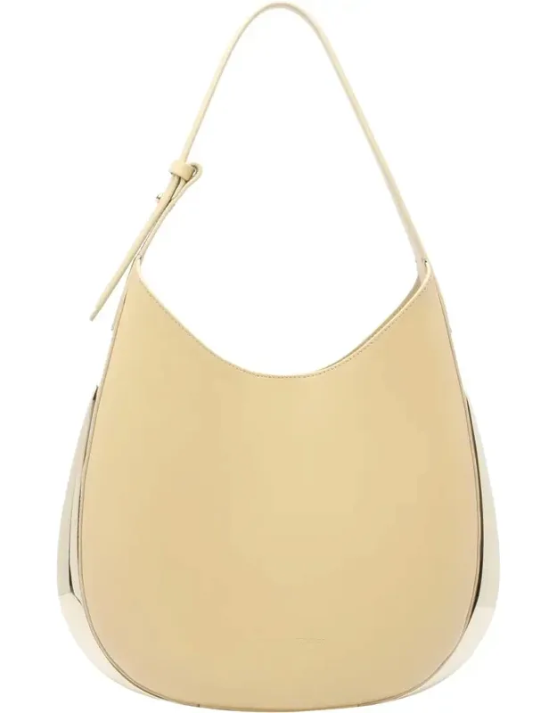 Benedetta Bruzziches Hobo Bag With Magnetic Closure And Adjustable Handle