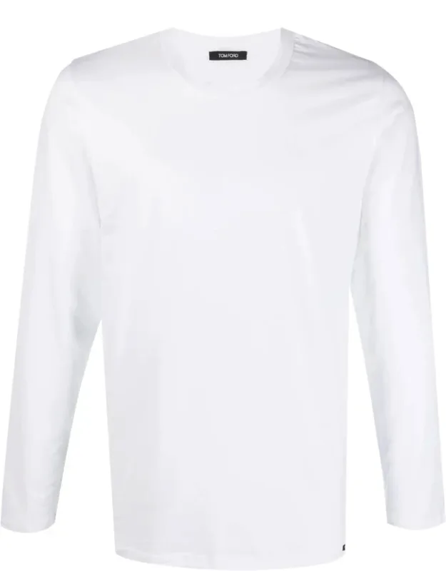 Logo-patch Detail Long-sleeved T-shirt