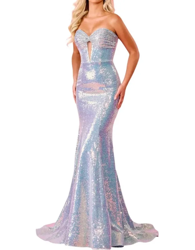 Strapless Sweetheart Prom Dress