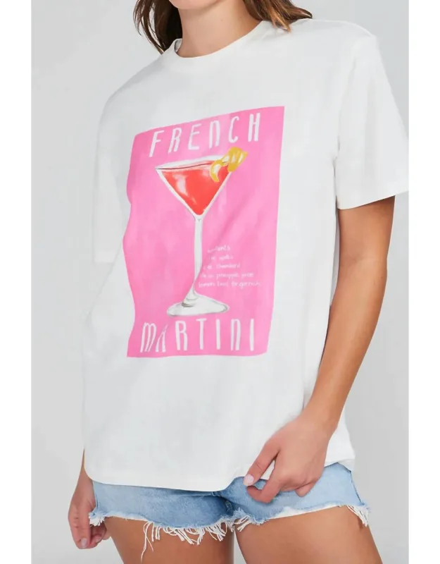 French Martini Tee