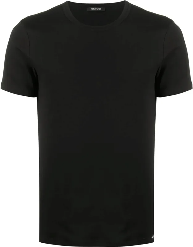 T-shirt Cotton-blend Crew Neck