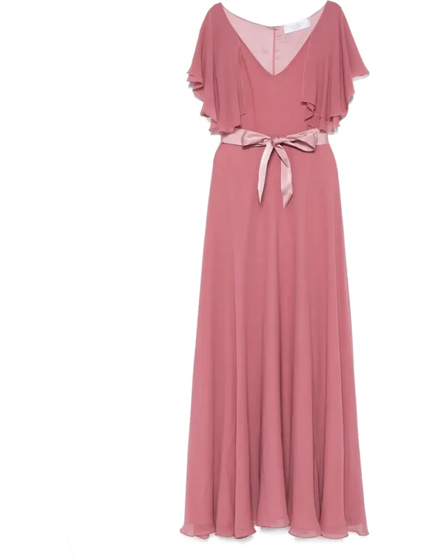 Ruffle-detail Maxi Dress