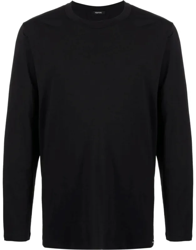 Crew-neck Long-sleeve T-shirt