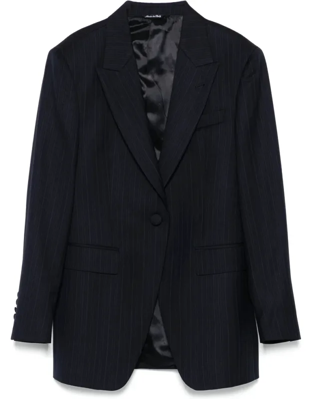 Pinstriped Blazer