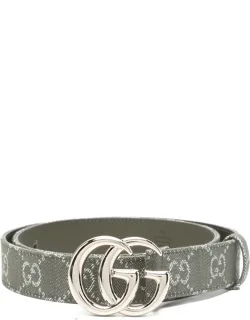 Gg Monogram Canvas Belt