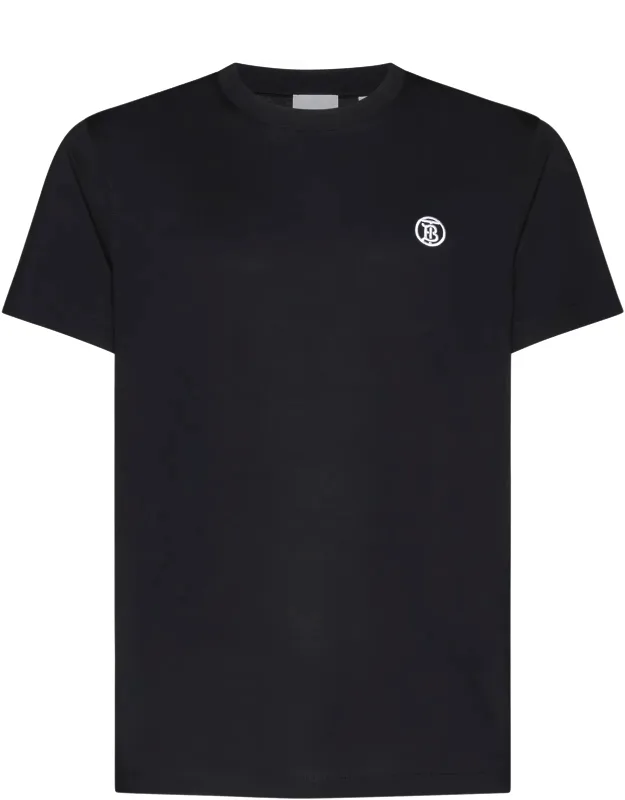 Logo Embroidered Crewneck T-shirt