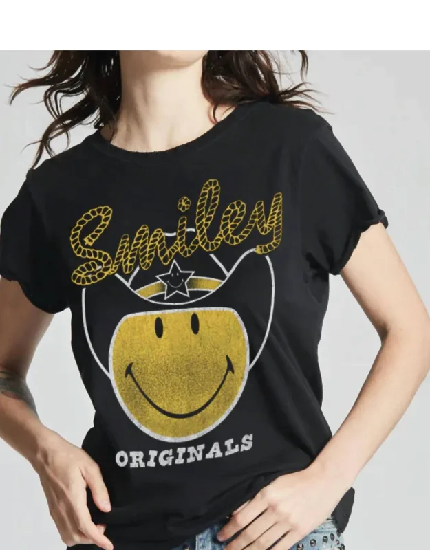Smiley Rodeo Tee