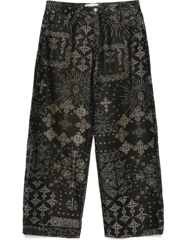 Jacquard Jeans