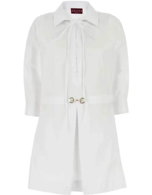 Poplin Shirt Dress