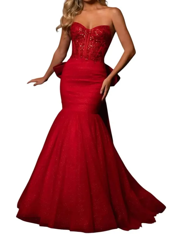 Sweetheart Off Shoulder Prom Dress