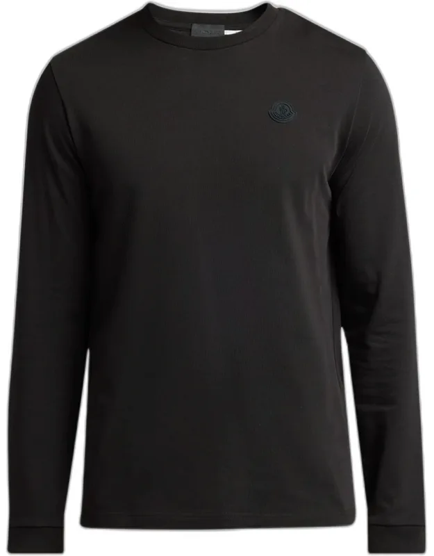 Cotton Graffiti Logo Long-sleeve T-shirt