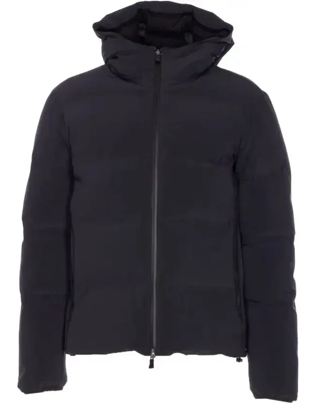 Herno Coat Frontal Zip Closure, Hood Detail