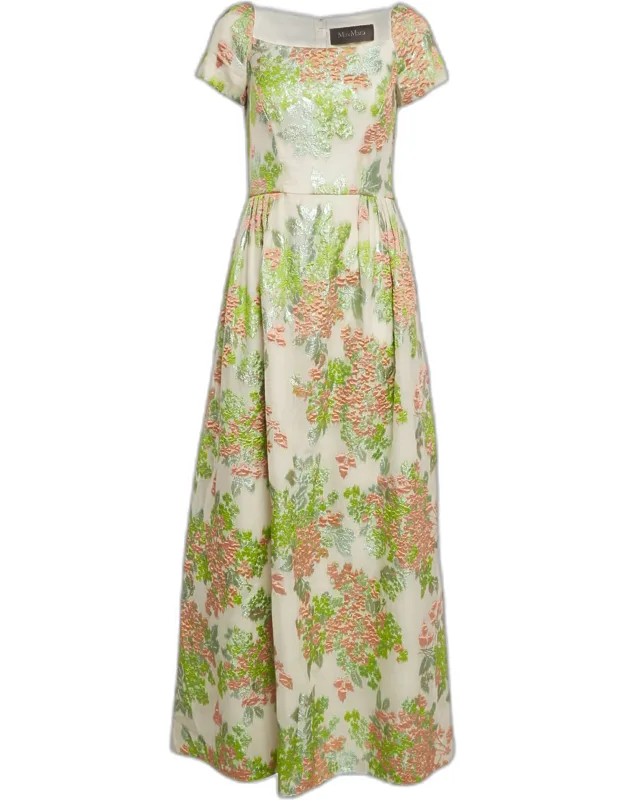 Jacquard Maxi Dress