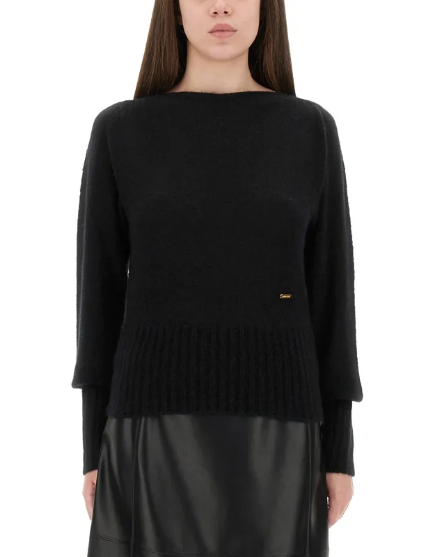 Boat-neck Sweater
