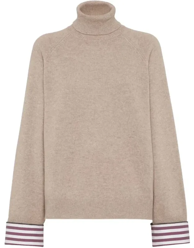 Cashmere Turtle-neck Sweater