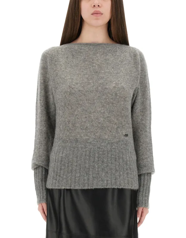 Boat-neck Sweater