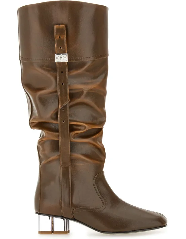 Ganni Slouchy Boot Made In Portugal