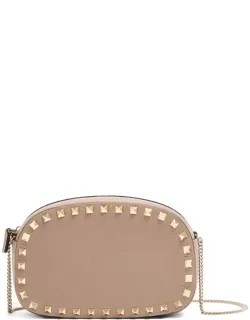 Bag With Gold-tone And Stud Detailing