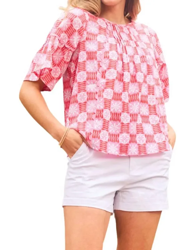 Quilted Charm Top